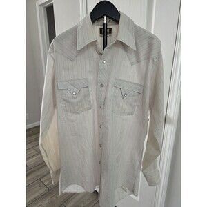 Vintage 1970's Fenton Pearl Snap Western Shirt Men's sz L